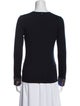 Akris Crew Neck Long Sleeve Top