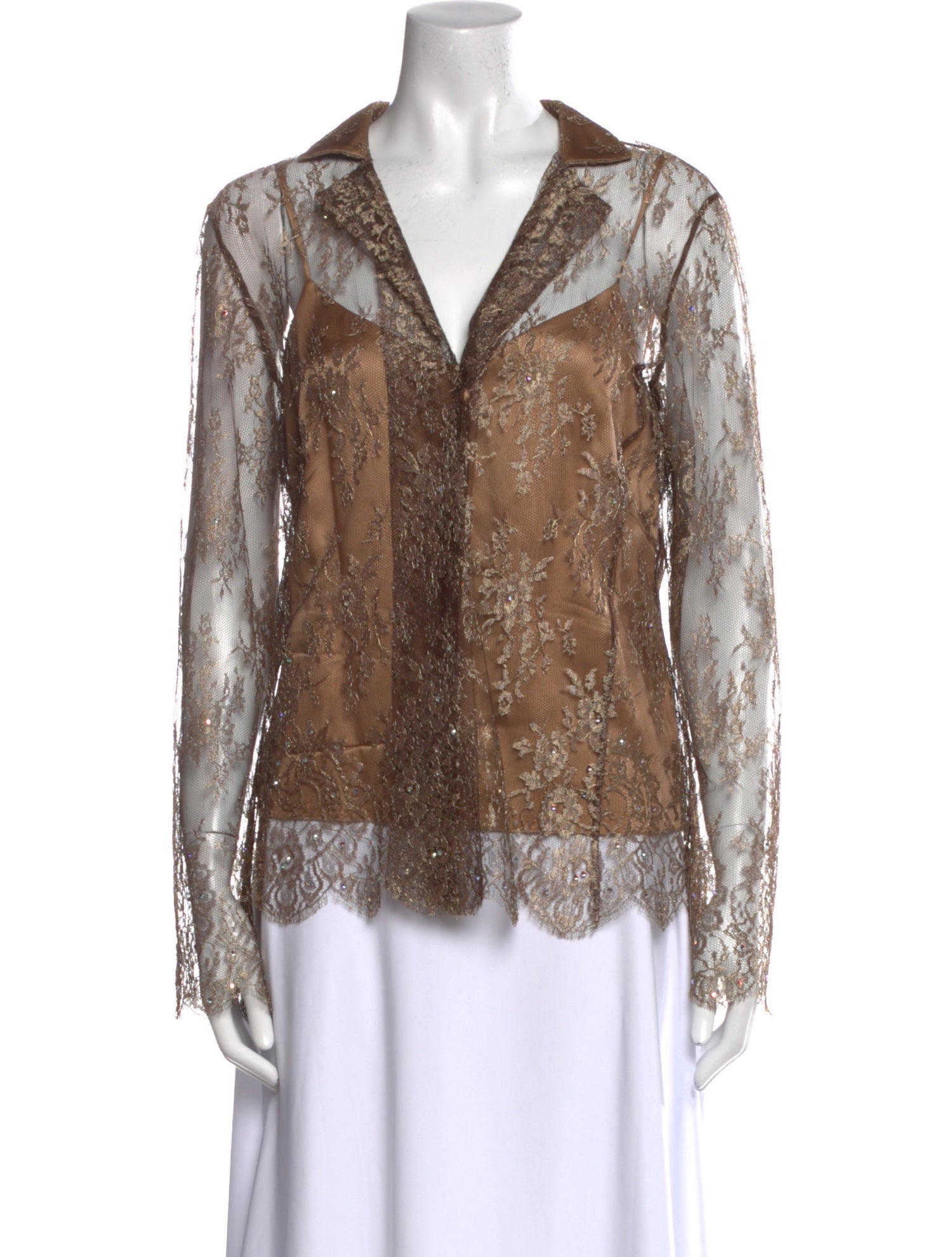 Akris Vintage Silk Blouse