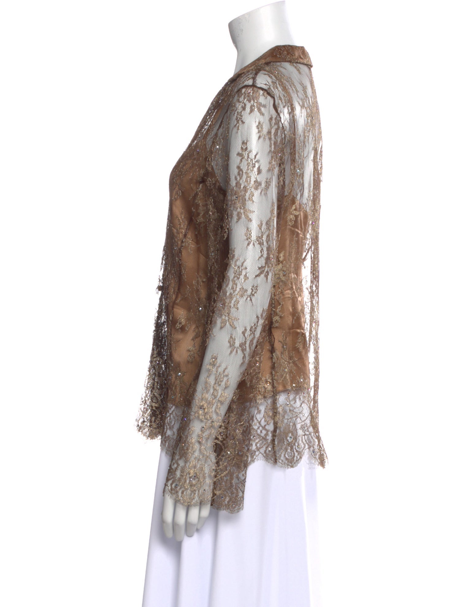 Akris Vintage Silk Blouse