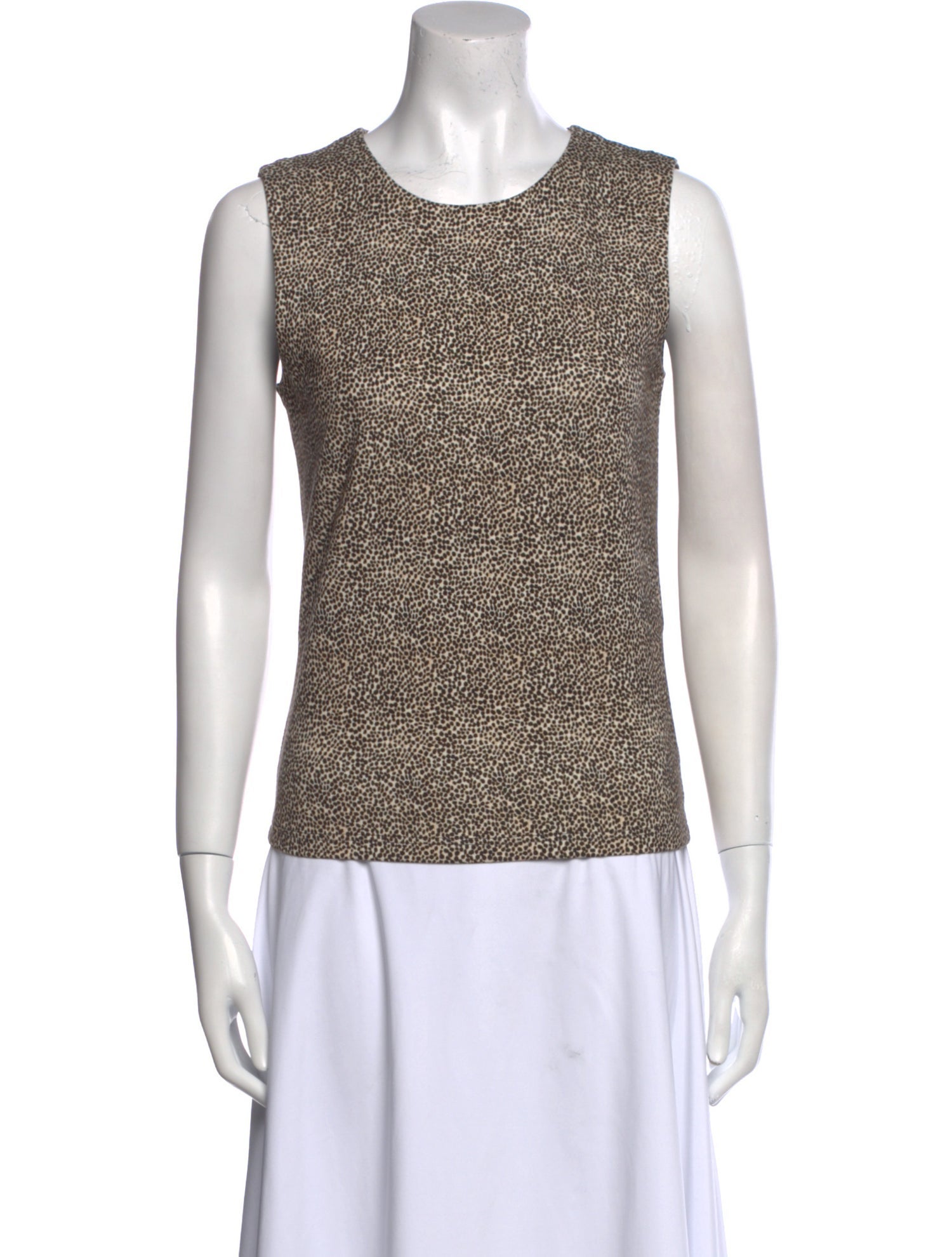 Akris Scoop Neck Sleeveless Top