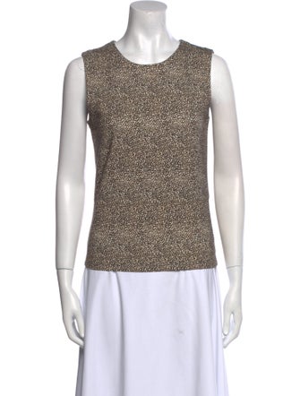 Akris Scoop Neck Sleeveless Top