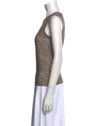 Akris Scoop Neck Sleeveless Top