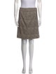 Akris Printed Knee-Length Skirt