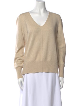 Akris Cashmere V-Neck Sweatshirt