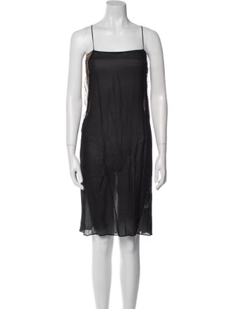 Akris Silk Knee-Length Dress