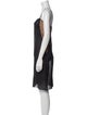 Akris Silk Knee-Length Dress