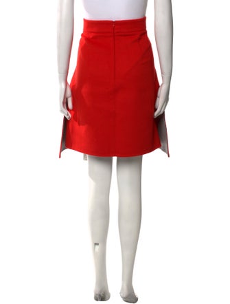 Akris Angora Knee-Length Skirt