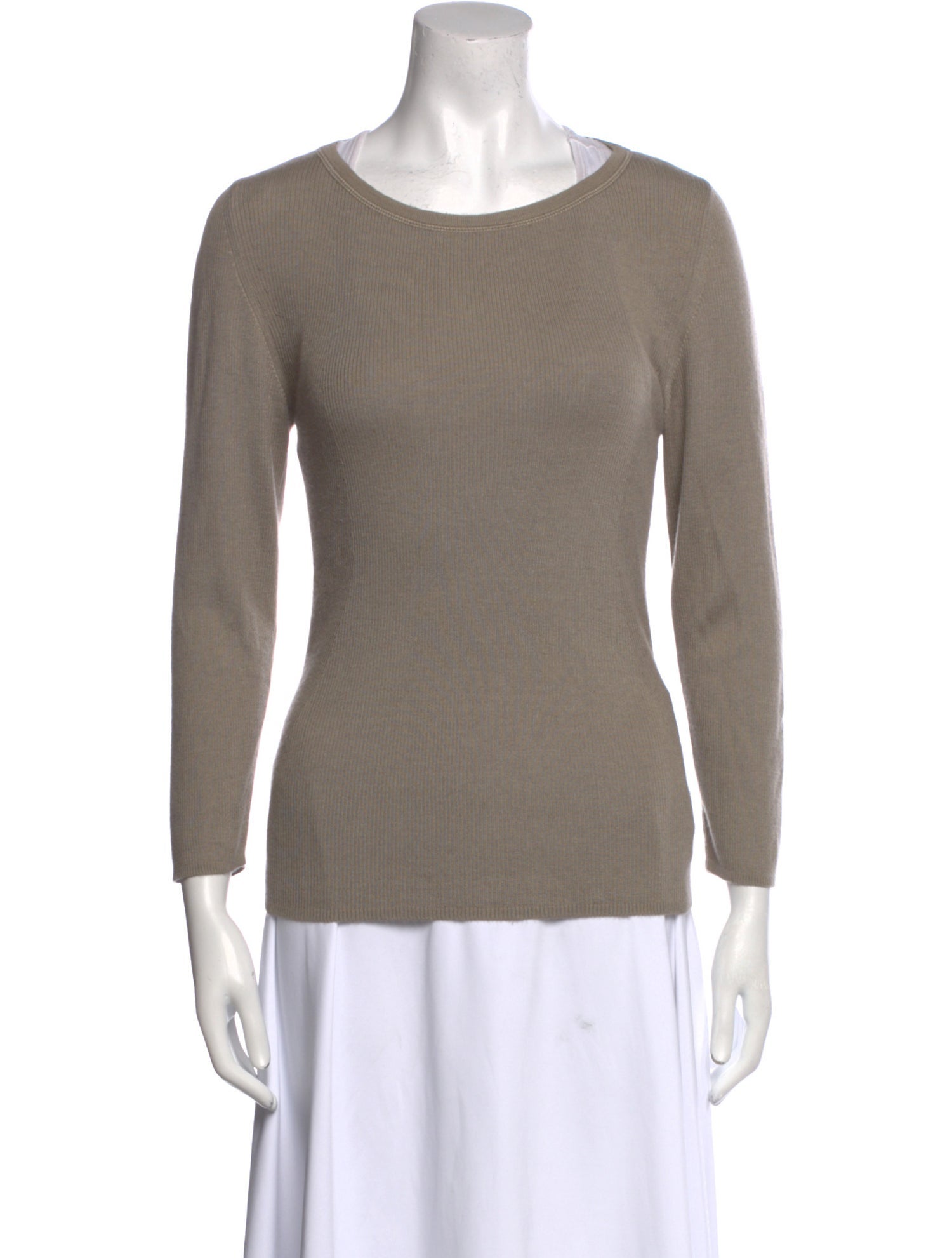 Akris Cashmere Scoop Neck Sweater