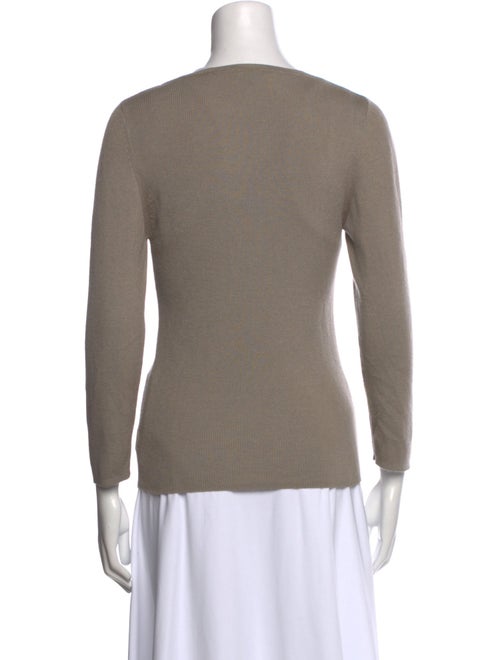 Akris Cashmere Scoop Neck Sweater