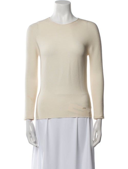 Akris Silk Bateau Neckline Top