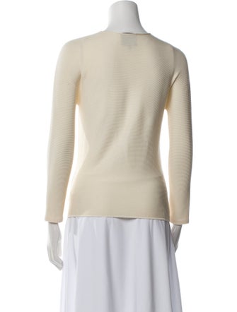 Akris Silk Bateau Neckline Top