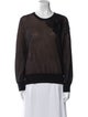 Akris Crew Neck Long Sleeve Sweatshirt