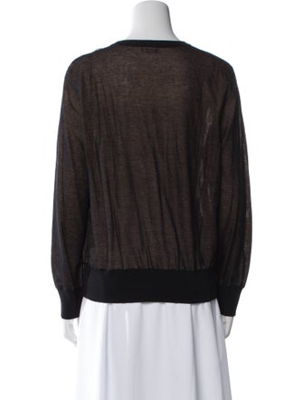 Akris Crew Neck Long Sleeve Sweatshirt
