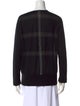 Akris Cashmere Plaid Print Sweater