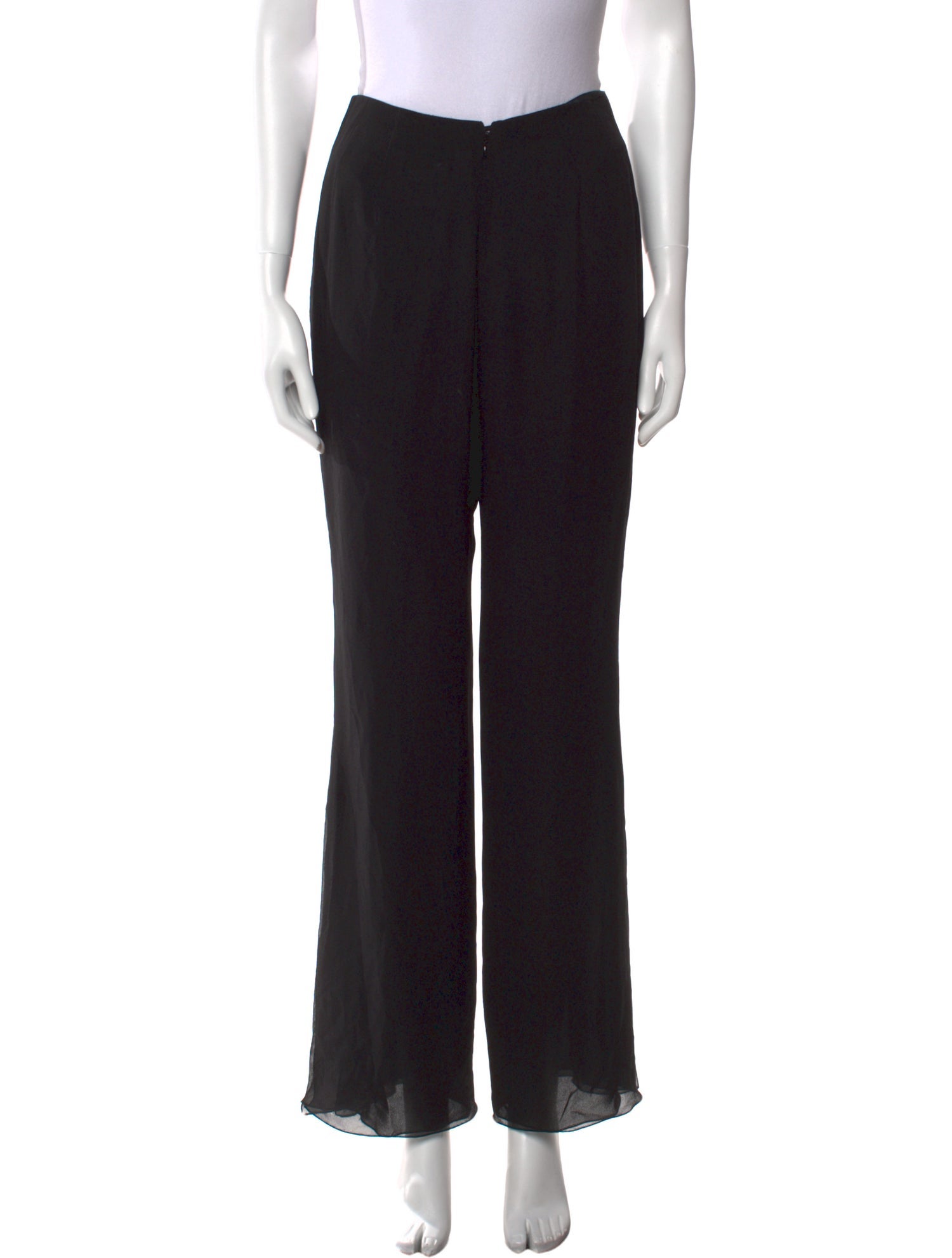 Akris Silk Wide Leg Pants