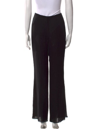 Akris Silk Wide Leg Pants