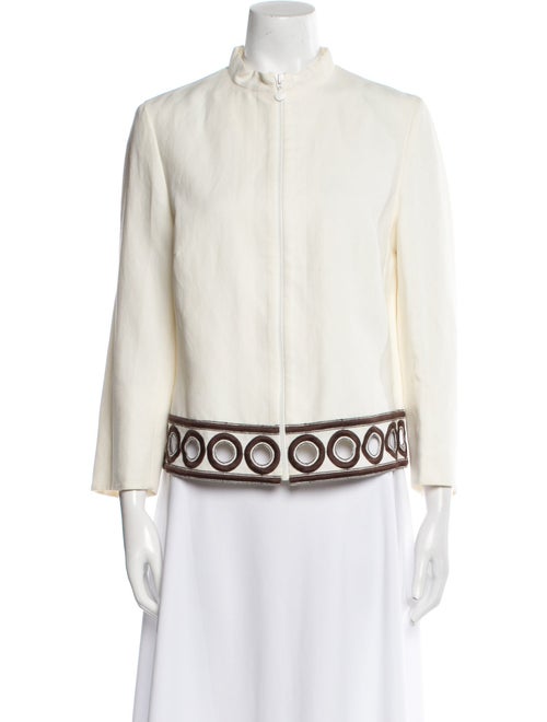 Akris Punto Graphic Print Evening Jacket