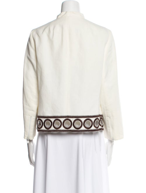 Akris Punto Graphic Print Evening Jacket