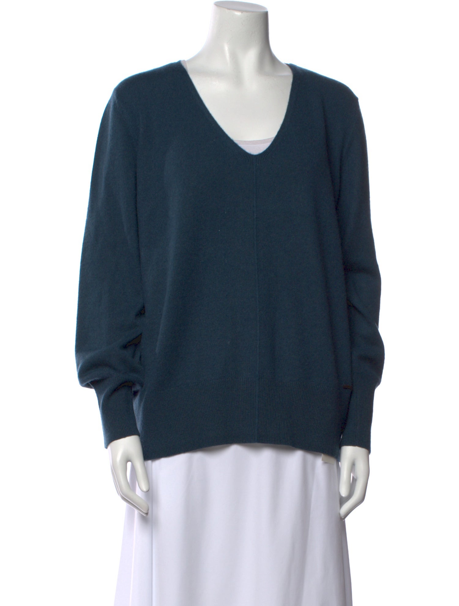 Akris Cashmere V-Neck Sweater