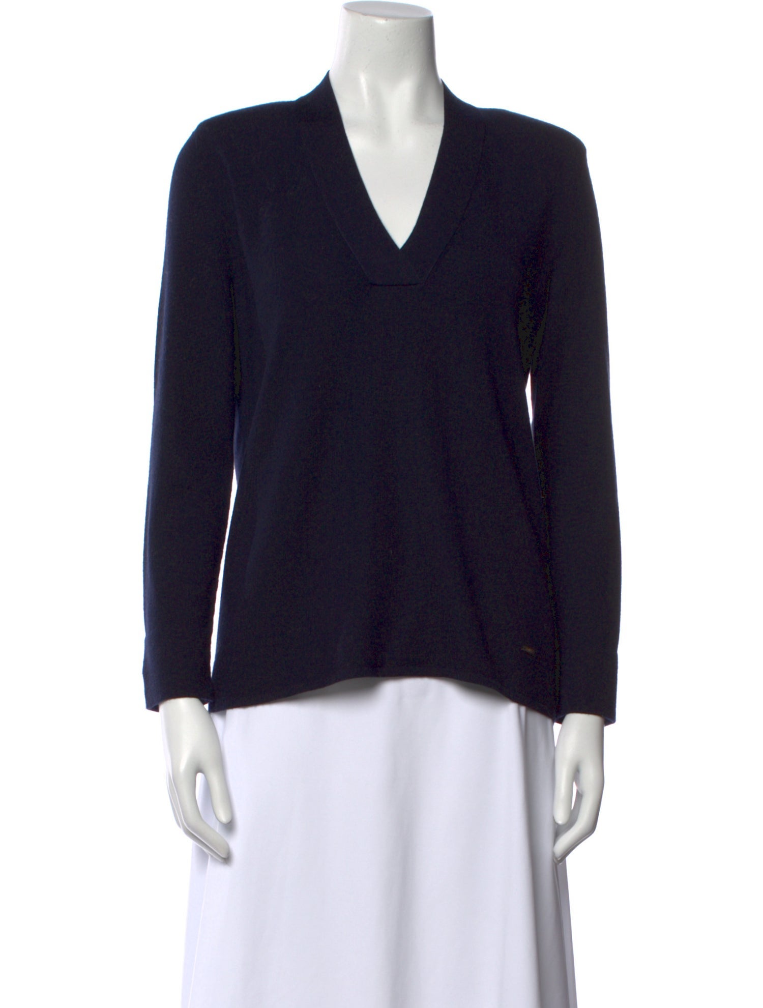 Akris Cashmere V-Neck Sweater