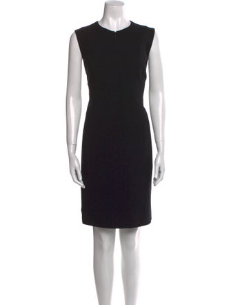 Akris Wool Knee-Length Dress
