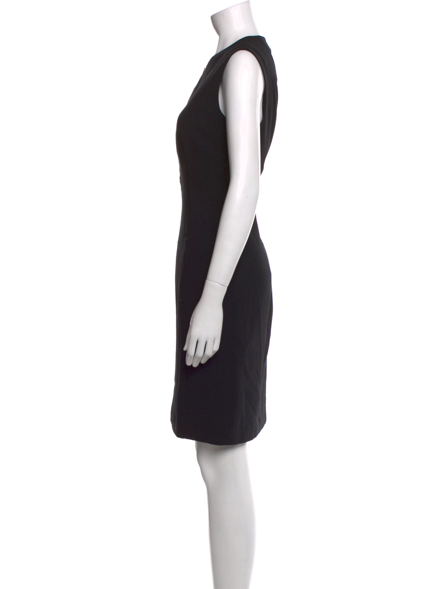 Akris Wool Knee-Length Dress