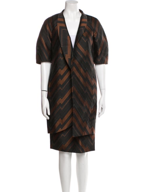 Akris Printed Skirt Suit