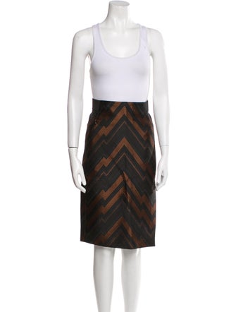 Akris Printed Skirt Suit