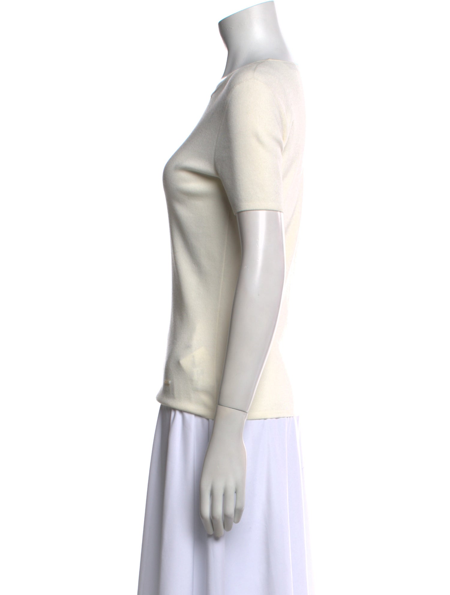 Akris V-Neck Short Sleeve T-Shirt