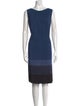 Akris Wool Midi Length Dress