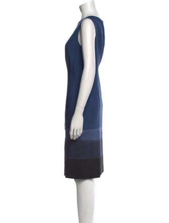 Akris Wool Midi Length Dress