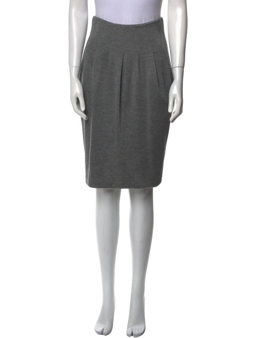 Akris Wool Knee-Length Skirt