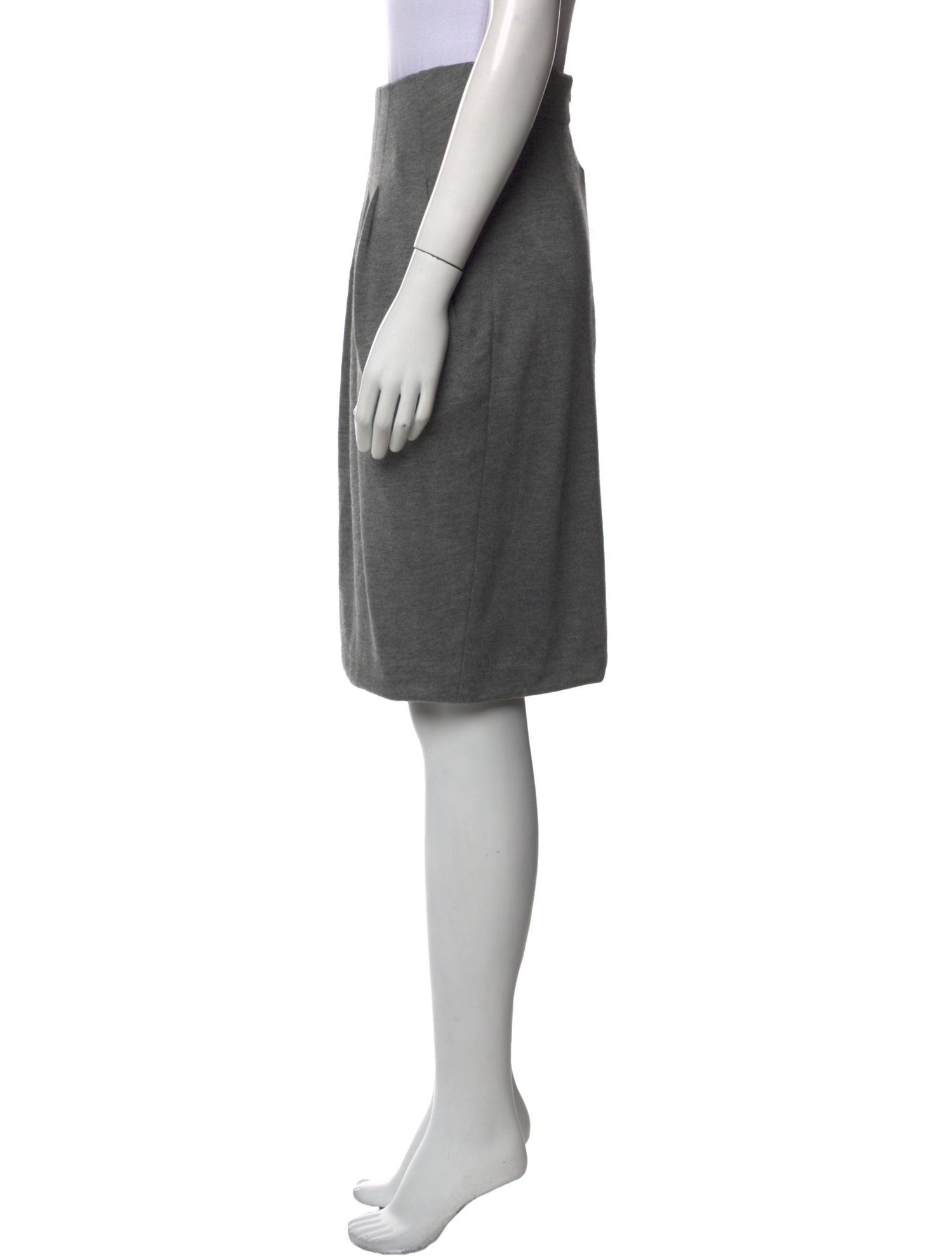 Akris Wool Knee-Length Skirt