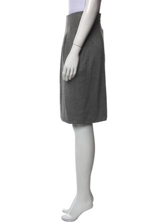 Akris Wool Knee-Length Skirt