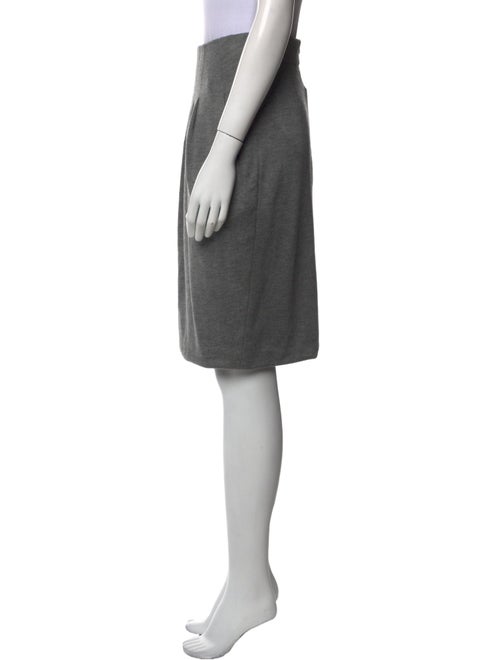 Akris Wool Knee-Length Skirt