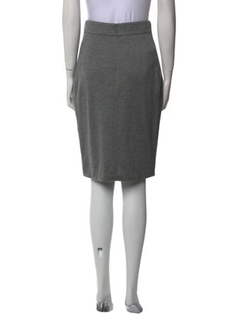 Akris Wool Knee-Length Skirt