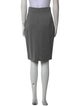 Akris Wool Knee-Length Skirt