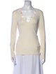 Akris Silk V-Neck Top