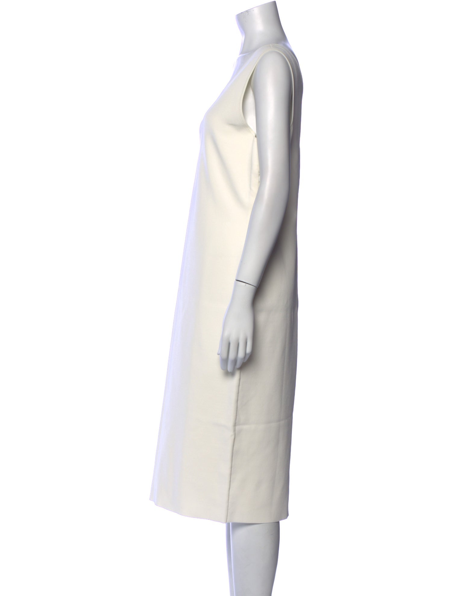 Akris V-Neck Midi Length Dress w/ Tags