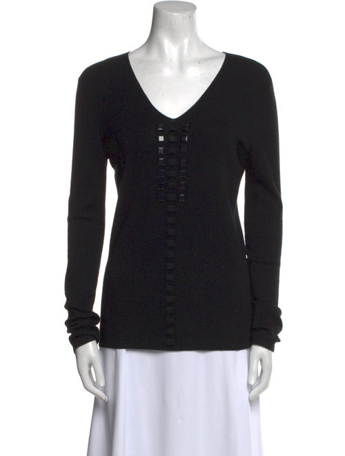 Akris Cashmere V-Neck Sweater