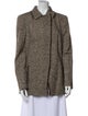 Akris Wool Tweed Pattern Jacket