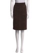 Akris Wool Knee-Length Skirt
