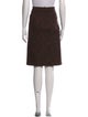 Akris Wool Knee-Length Skirt