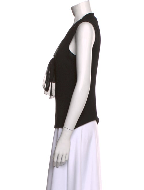 Akris Silk V-Neck Top