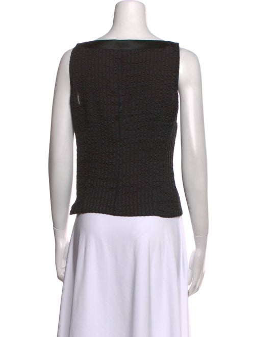 Akris Silk V-Neck Top