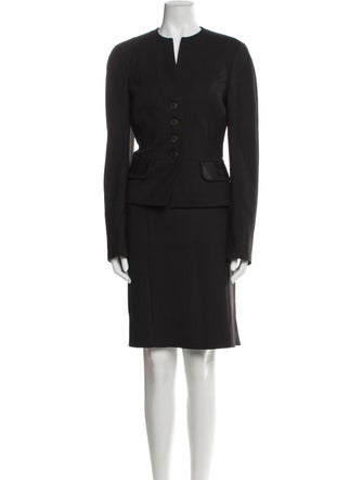 Akris Wool Skirt Set