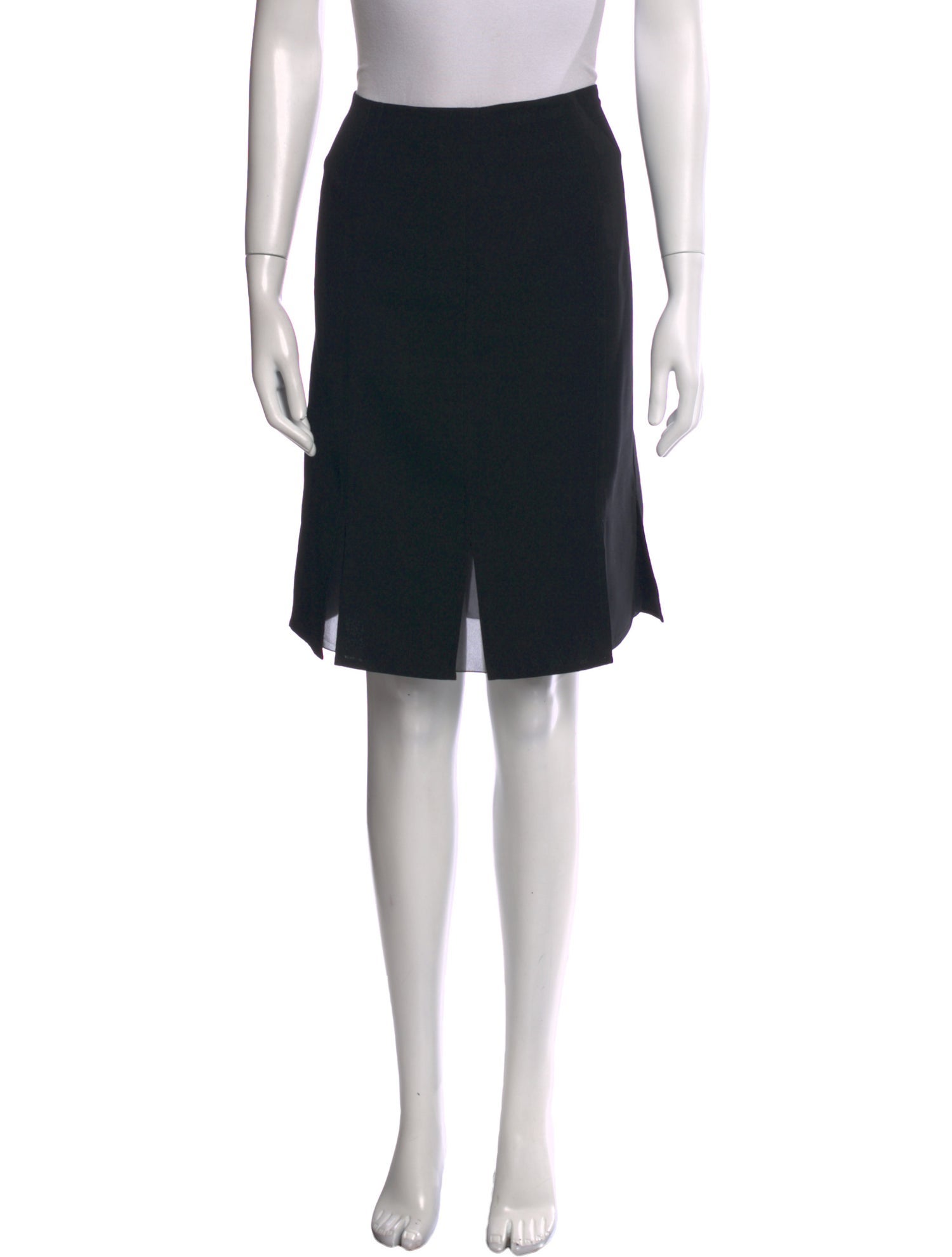 Akris Wool Knee-Length Skirt