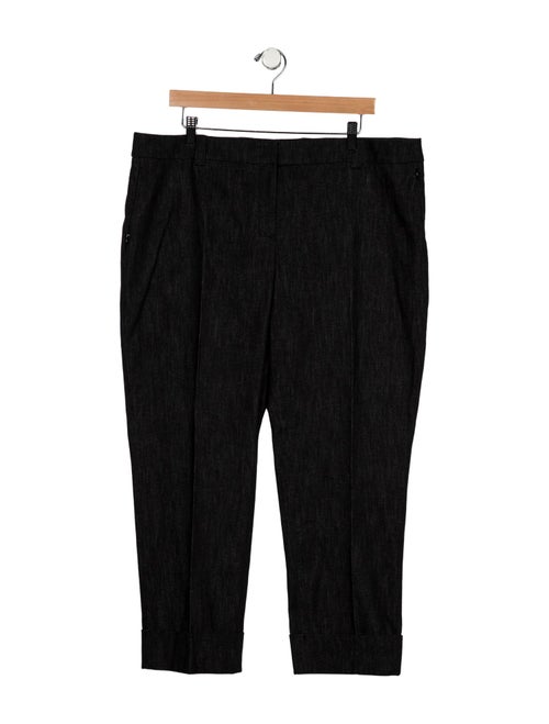 Akris High-Rise Wide Leg Jeans