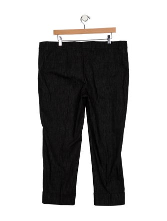 Akris High-Rise Wide Leg Jeans