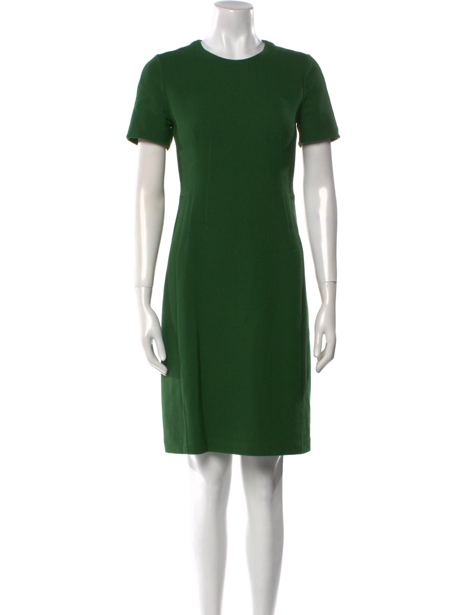 Akris Virgin Wool Knee-Length Dress